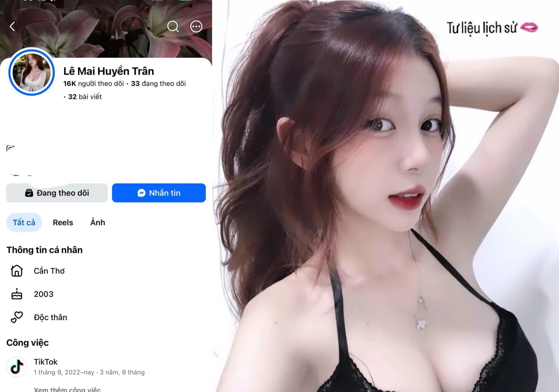 Clip sex hotgirl Lê Mai Huyền Trân