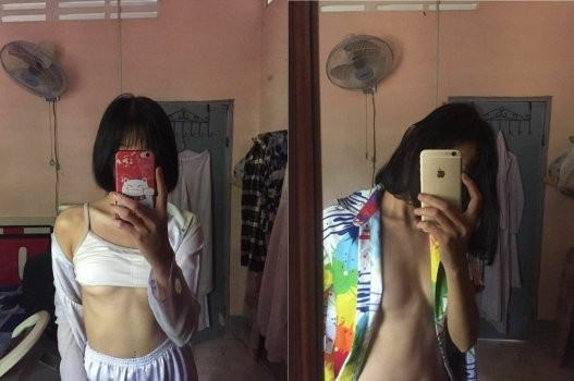 Clip sex nữ sinh trốn tiết về nhà bạn thân ái