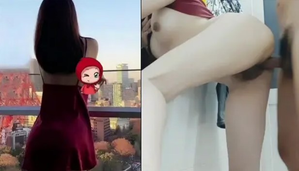 Em hàng ngon áo hai dây bị địt bên cửa xổ