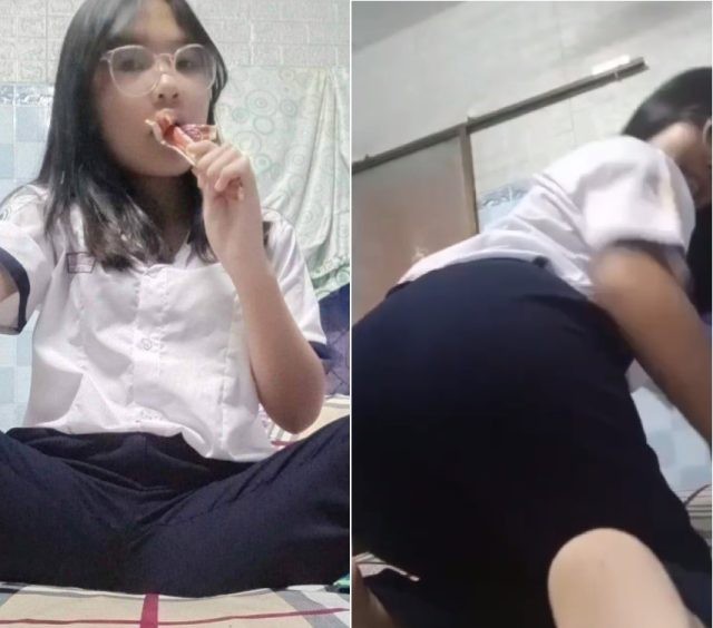 Nữ sinh có mông tròn thích được người khác vỗ