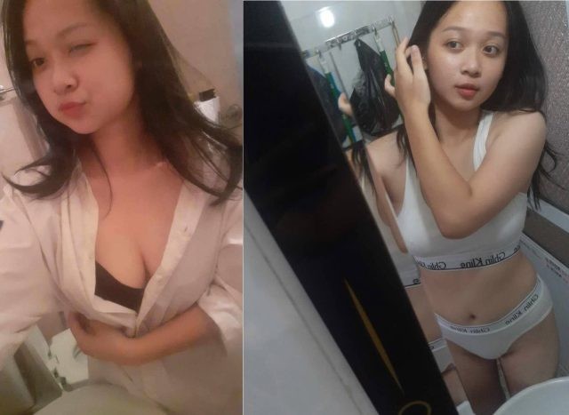 Nữ sinh vú bự hàng dâm chụp ảnh sex