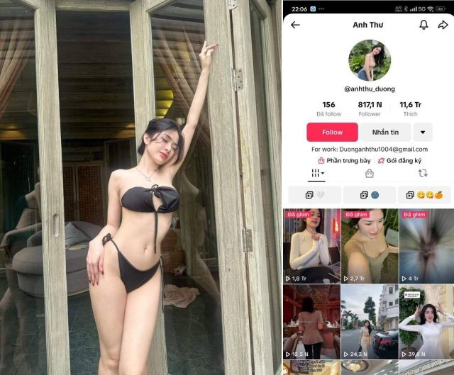 Tiktoker lồn đầy nước